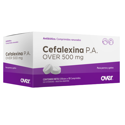 Cefalexina P.A 500mg x10 Comprimidos