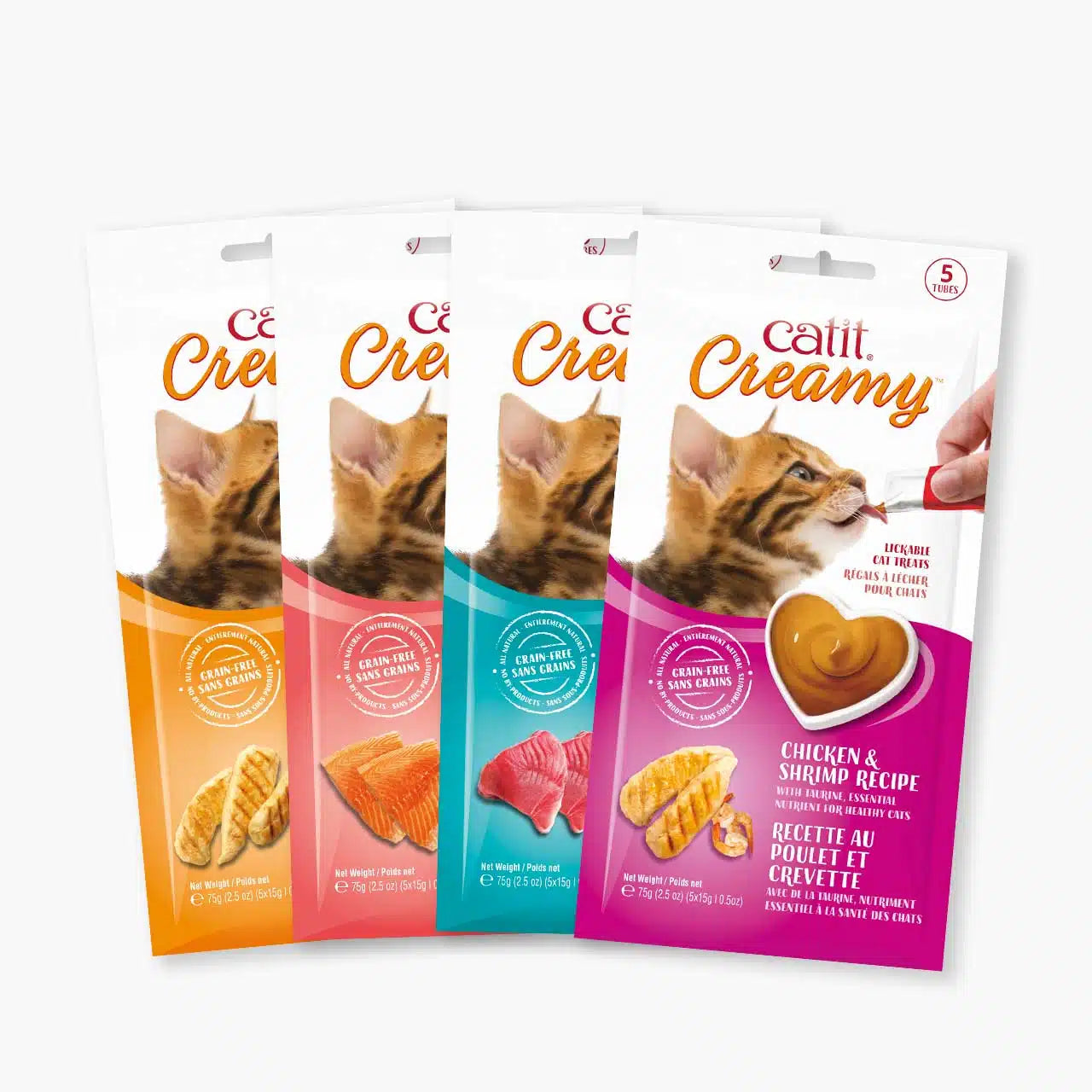 Creamy catit 5 tubos 75g