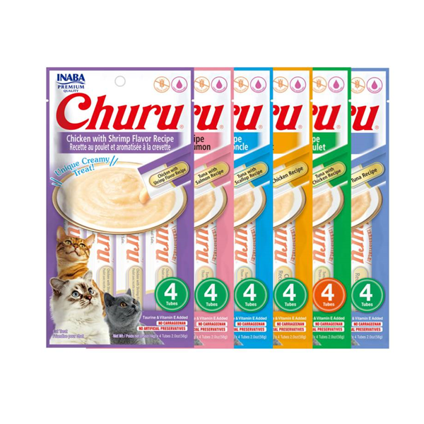 Churu 4 tubos 56g