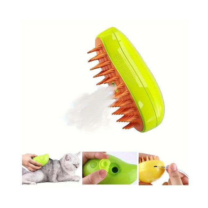 Cepillo de Vapor para Gatos y Perros (USB Recargable)